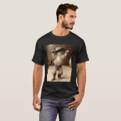 T-shirt Un Chat Cowboy (Devant entier)