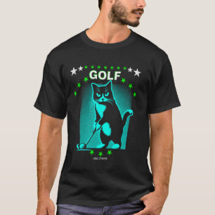 T-SHIRT UN CHAT DE GOLF - ANIMAUX DE GOLF DRÔLES