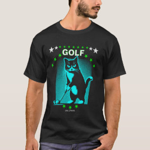 T-SHIRT UN CHAT DE GOLF - ANIMAUX DE GOLF DRÔLES