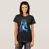T-SHIRT UN CHAT ET UNE OWL 3 (Devant entier)