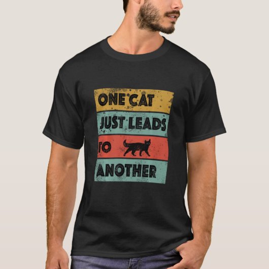 T-shirt Un Chat Mène À Un Autre (Devant)