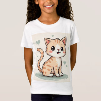 T-Shirt un chat mignon