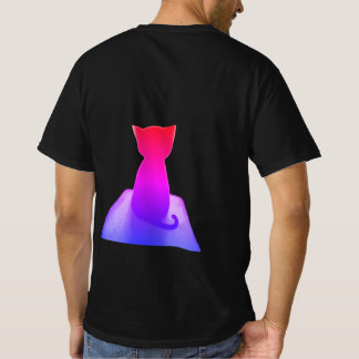 T-shirt Un chat néon est de retour