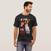 T-shirt Un chat qui vous aime Saint Valentin Animal (Devant entier)