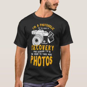 T-shirt Un chemin photogénique vers la récupération amusan