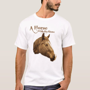T-shirt Un cheval sans nom Brown Crayon Ouest