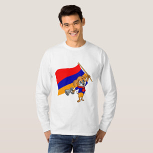 T-shirt Un chien de fan arménien