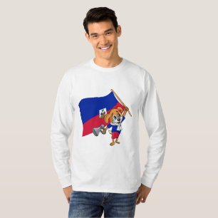 T-shirt Un chien de ventilateur haïtien