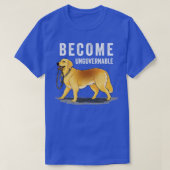 T-shirt Un Chien indépendant tenant sa propre laisse devie (Design devant)