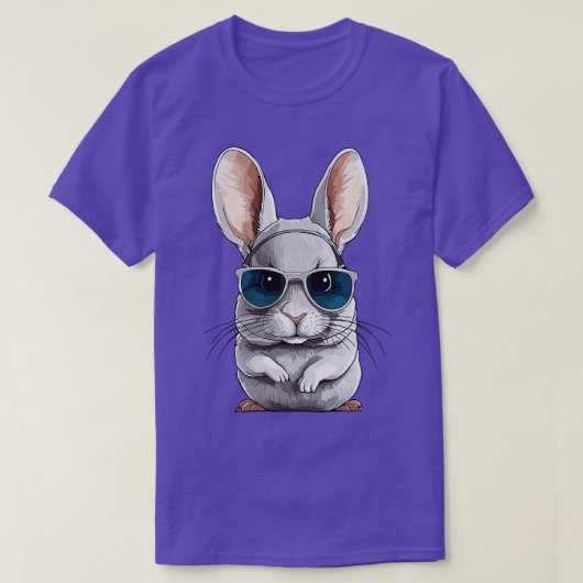 T-shirt un chinchillas cool (Design devant)