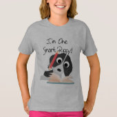 T-shirt Un Chiot intelligent (Devant)