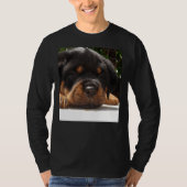 T-shirt Un Chiot Robuste Sleepy (Devant)
