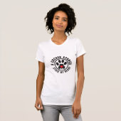 T-shirt Un cocker a volé mon coeur (Devant entier)