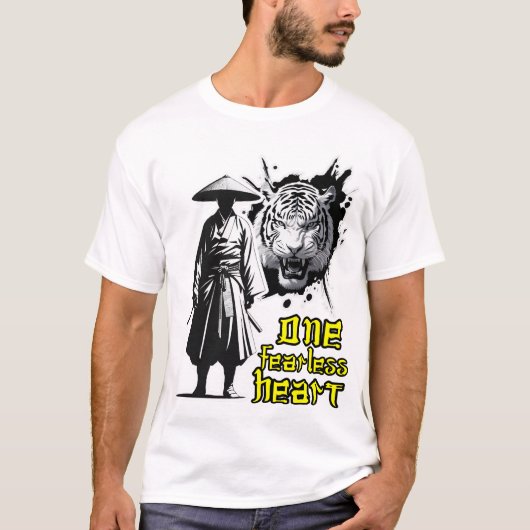 T-shirt Un Cœur Intrépide (Devant)