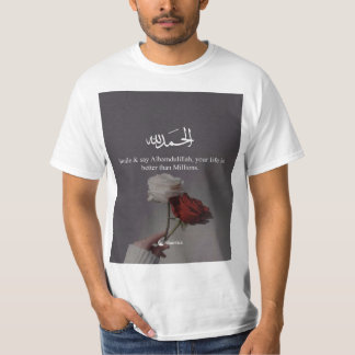 T-shirt Un coeur rempli de gratitude