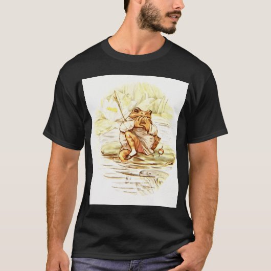 T-shirt Un conte de Jerermy Fisher par Beatrix Potter (Devant)