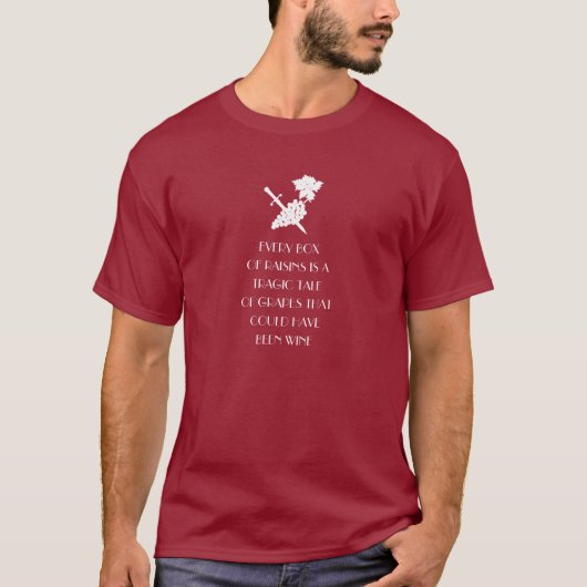 T-shirt Un conte tragique (Devant)