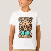 T-shirt Un Cookie Intelligent ! Cute tourte de biscuits (Devant)