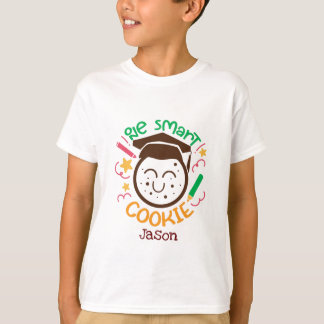 T-shirt Un cookie intelligent - École