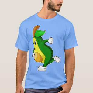 T-shirt Un coureur d'Avocado faisant du sport