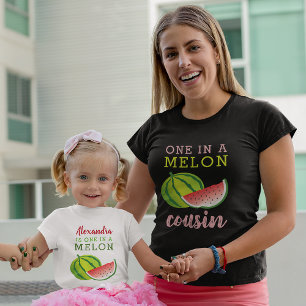 T-shirt Un cousin melon rare