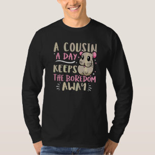 T-shirt Un cousin par jour éloigne l'ennui 2