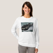 T-shirt Un coussin d'air d'embarcation de débarquement de (Devant entier)