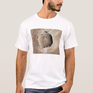 T-shirt Un cratère d'impact de météorite