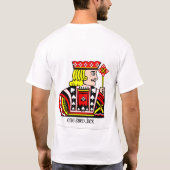 T-shirt un cric observé (Dos)