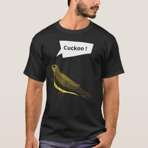 T-shirt Un Cuckoo appelle un cowboy sorcier