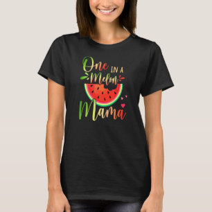 T-shirt Un Dans Un Melon Adorable Mignonne Fun Été Waterme