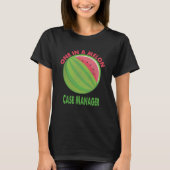 T-shirt Un dans un Melon Coque Manager Watermelon Retireme (Devant)