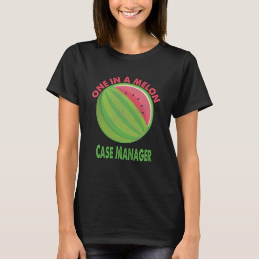 T-shirt Un dans un Melon Coque Manager Watermelon Retireme (Devant)