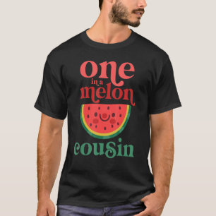 T-shirt Un Dans Un Melon Cousin Cute Watermelon Premier Na