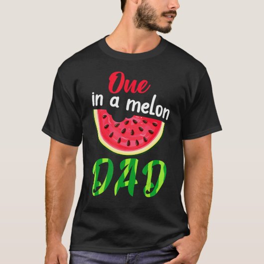 T-shirt Un Dans Un Melon Daddy Dada Watermelon Fruit Cool (Devant)