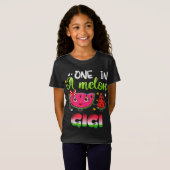 T-Shirt Un Dans Un Melon Gigi Funny Watermelon (Devant entier)