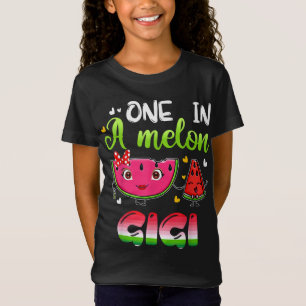 T-Shirt Un Dans Un Melon Gigi Funny Watermelon