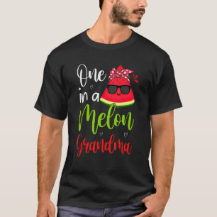 T-shirt Un Dans Un Melon Grandma Watermelon Bow Cravate Su