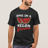 T-shirt Un Dans Un Melon Grandma Watermelon Summer Retro C (Devant)