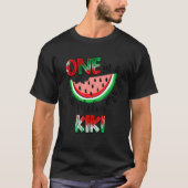 T-shirt Un Dans Un Melon Kiki Watermelon Matching Famille  (Devant)