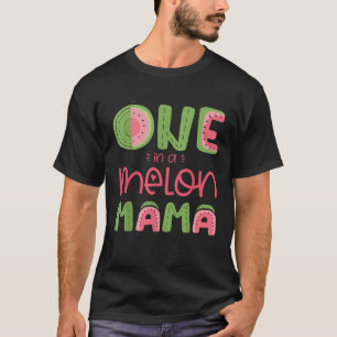 T-shirt Un Dans Un Melon Mama Cute Watermelon Premier anni