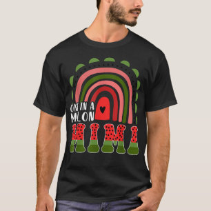 T-shirt Un Dans Un Melon Mimi Watermelon Rainbow Shirt Sum