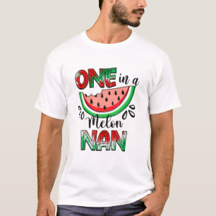 T-shirt Un Dans Un Melon Nan Watermelon Correspondant Frui