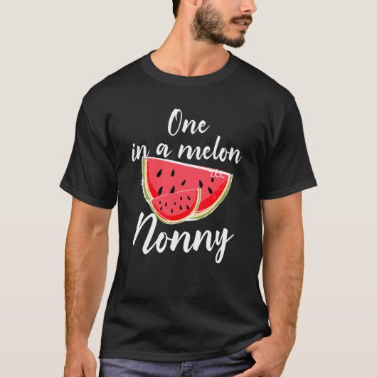 T-shirt Un Dans Un Melon Nonny Waterlemon Vacances Été Gr (Devant)