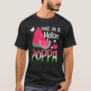 T-shirt Un Dans Un Melon Poppa Watermelon Famille Correspo