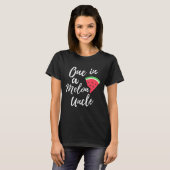 T-shirt Un Dans Un Melon Uncle Watermelon Design (Devant entier)