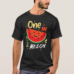 T-shirt Un Dans Un Melon Watermelon Amour Fruiteux Été