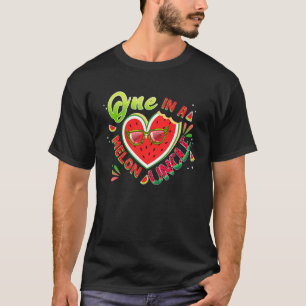 T-shirt Un dans un oncle Melon Anniversaire Famille Matchi