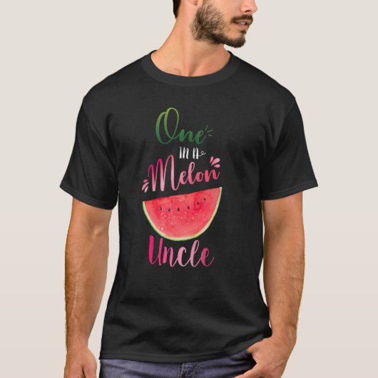 T-shirt Un dans un oncle melon oncle Waterlemon (Devant)