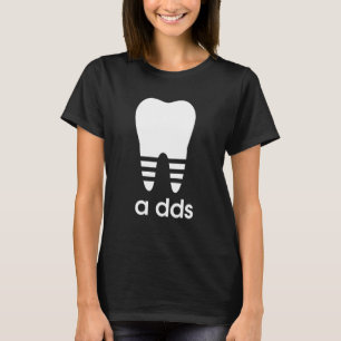 T-shirt Un Dds Dentist Dental Student Humour Graduation